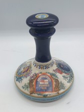 British Navy Pussers Rum Decanter Wade Admiral Lord Nelson - Highly Collectable