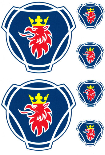 Scania griffin emblem hgv - griffin,