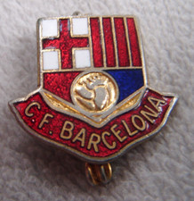 Vintage FC BARCELONA  enamel