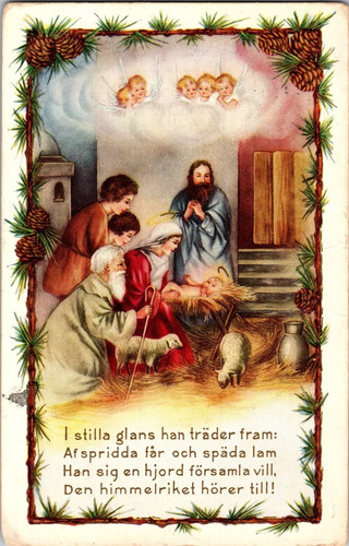 1915 antique christmas - antique,