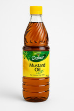 100% Dabur Pure Mustard Oil 500ml Cold Pressed | Natural Cooking & Hair