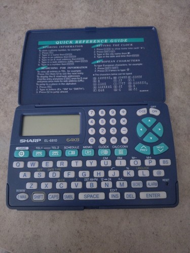 Sharp 6810 electronic - sharp, el-6810