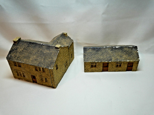 Railway layout buildings - buildings, x