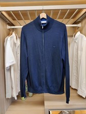 LACOSTE XLARGE NAVY CARDIGAN