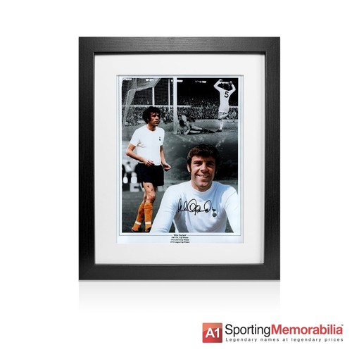 Framed mike england signed - framed,
