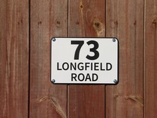 Personalised House Name Number