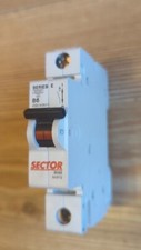Sector 6 Amp Type B Circuit Breaker MCB , SENT FAST 