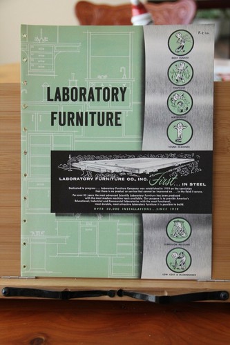 Brochure laboratory furniture - laboratory,
