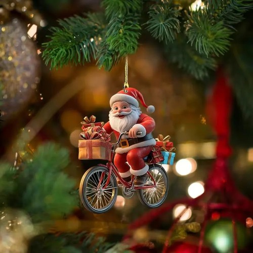Merry christmas santa ornament - santa,