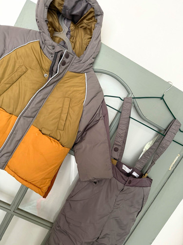 Zara colourblock hooded zip - zara,