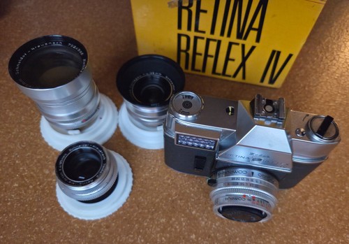 Kodak retina reflex 35mm - reflex, iv