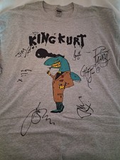 Rockabilly/psychobilly King Kurt Signed T-shirt  2xl