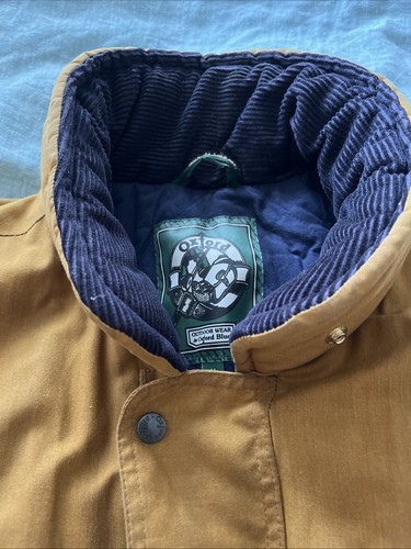 Oxford blue waxed jacket - oxford,