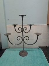 Vtg Large Wrought Iron
