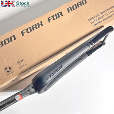 TOSEEK 700C*45mm Carbon Fiber Gravel Road Bike Tapered Fork Disc Brake 100*12mm