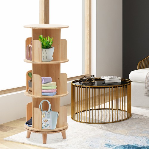 Tiers rotating bookshelf 360 - rotating,