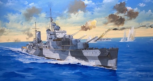 Trumpeter 350 scale hms - trumpeter,