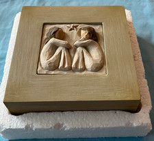 Demdaco 2003 Willow Tree FRIENDSHIP MEMORY KEEPSAKE BOX by Susan Lordi #20886