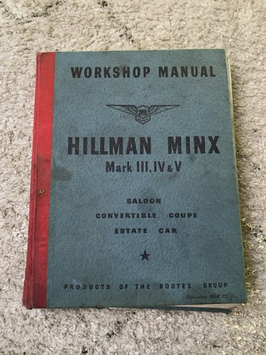 Rootes hillman minx - minx, iii