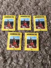 "Mexico '70" World Cup Soccer Stars FKS  5 sealed packets 7 stickers
