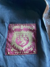 Wool Basque Beret - Black-60cm Small Size Made In France Medium