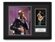 Sir Cliff Richard Hand Signed