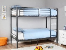 NO BOLT Metal Bunk Beds Single