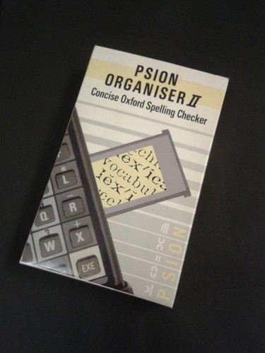 Psion organiser software - psion, ii