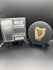 Guinness Themed Pair Of Slate