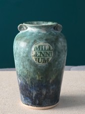 5" Millennium Vase Conwy Pottery, Studio Pottery