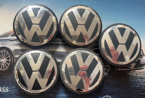Five volkswagen wheel center - volkswagen,
