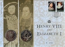 2008 &2009 £5 Henry VIII &