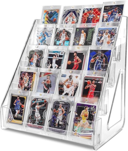 Trading card display stand 5 - trading, stand,