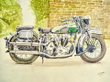 BSA V Twin iconic Nostalgic