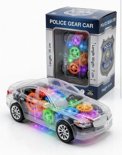 Police gear car - police,