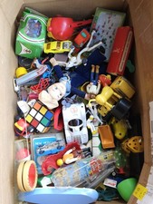 Box Of Vintage Mixed Toys -
