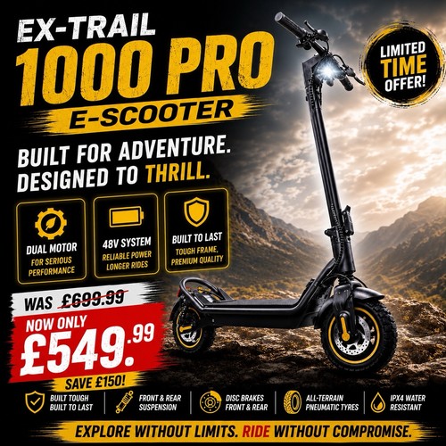 Trail 1000 dual motor - ex-trail,