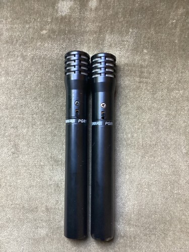 Shure pg81 condenser mic - pg81,