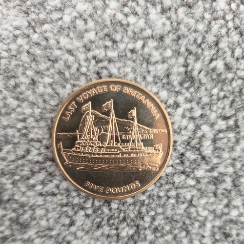 1997 gibraltar five pounds - five,
