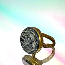 Ancient Roman Ring With A