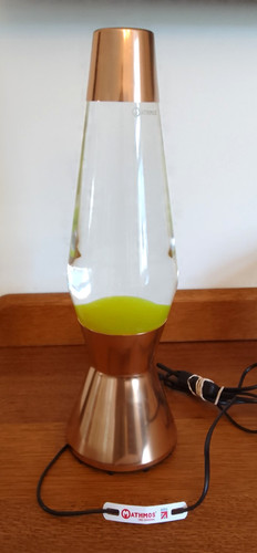 Mathmos astro lava lamp - lava, copper