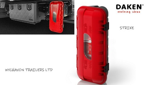 Lorry fire extinguisher - lorry,