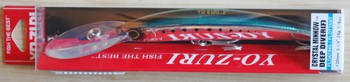 Zuri crystal minnow - yo-zuri, deep