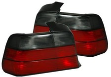 Back rear tail Lights Set Red / Smoke for BMW E36  Saloon 1990-98