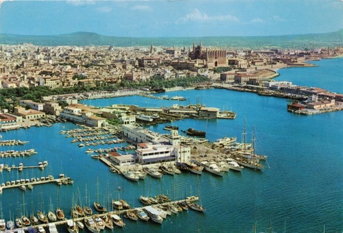 Postcard the port palma - postcard,