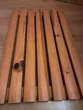 Top Quality Heavy Solid Pine Duck Board Bath Mat Steam Sauna Hot Tub