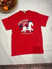 Gildan Mustang red print