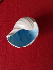 Vintage Twintone / Poole Pottery /Shell Sky Blue Inside, Dove Grey outside  C104