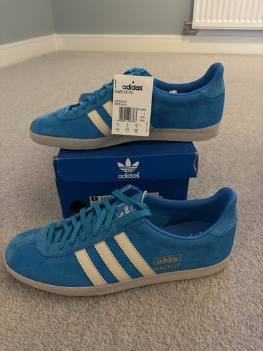 Adidas gazelle m19655 blue - adidas,