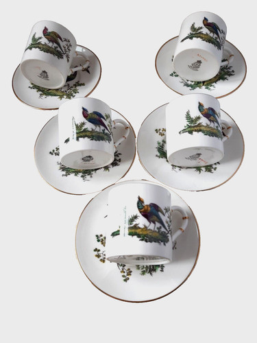 Royal worcester pheasants - 5,